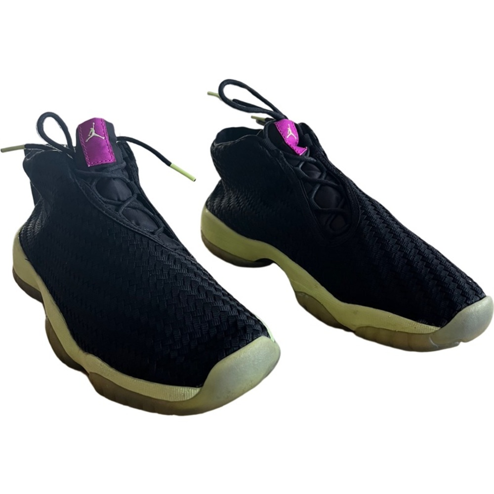 Nike 🥾 Air Jordan Future Black Liquid Lime 685251-018 Shoes - Size 8.5 Women’s